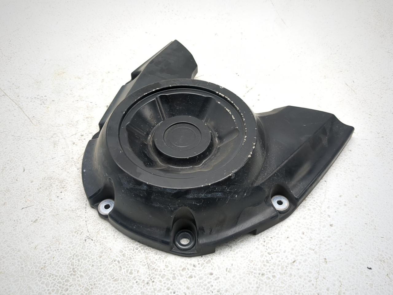 07-17 Yamaha V Star XVS1300 CT Left Front Drive Pulley Cover 3D8