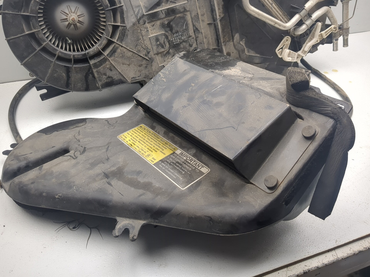 07-13 Kubota RTV 1100 HVAC Unit Duct HVAC AC Heater Blower Unit