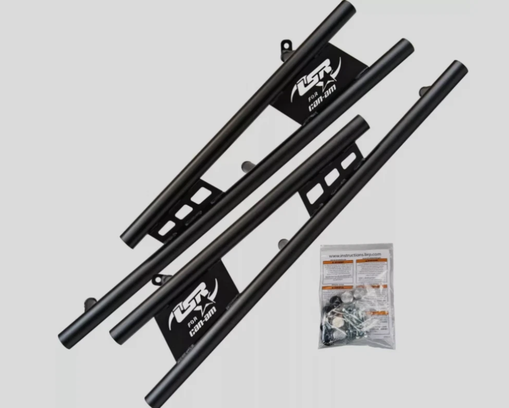 2017-2024 Can-Am Maverick X3 Lonestar Racing Black Rock Sliders