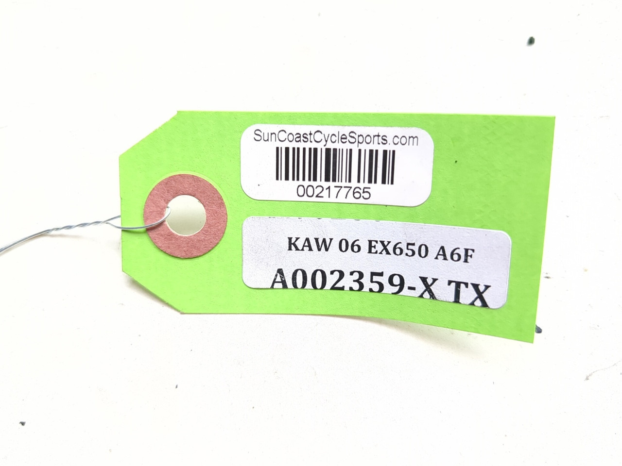 06-08 Kawasaki EX650 Ninja 650R Front Fender Fairing Guard Splash