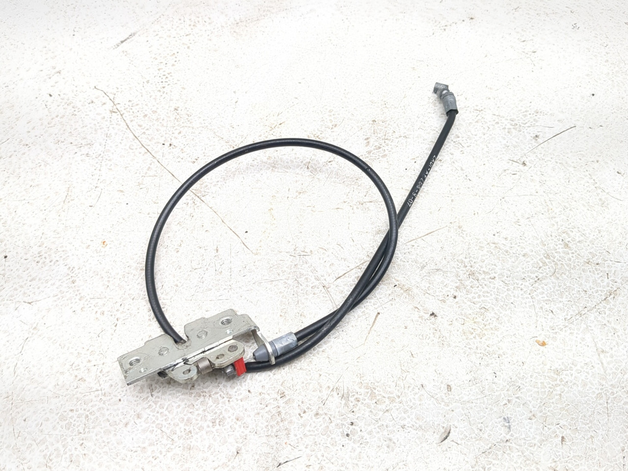 08 09 Buell 1125R Rear Seat Latch Assembly Bench Saddle Driver