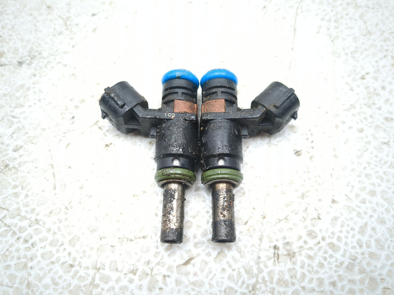 08 09 Buell 1125R Pair Fuel Injectors Set P0026.1AM - Sun Coast