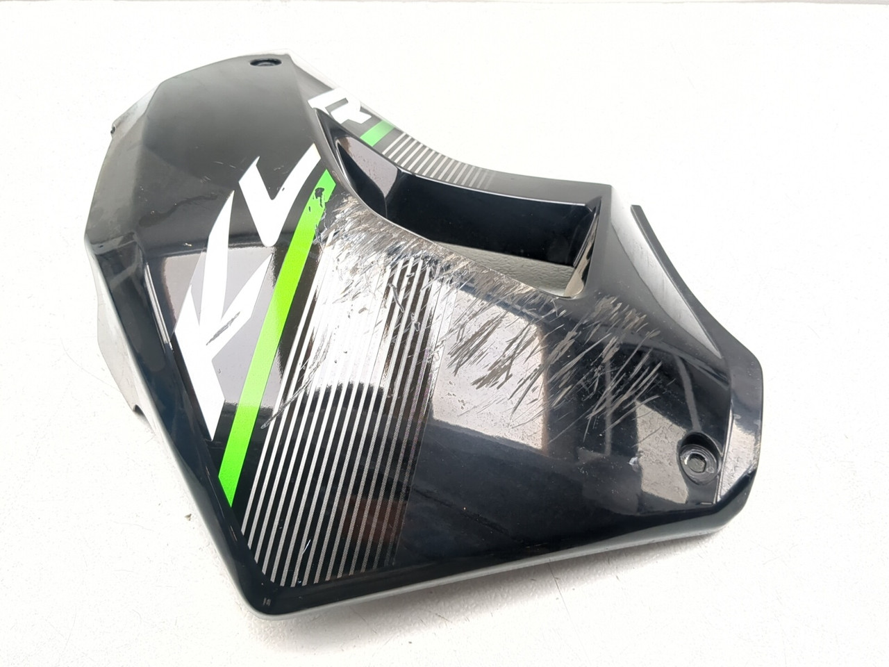 08-18 Kawasaki KLR 650 Front Left Radiator Shroud Fairing Cover