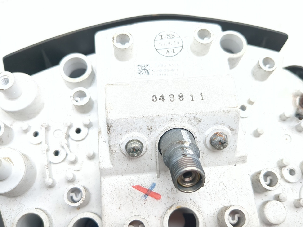 08-18 Kawasaki KLR 650 Front Instrument Cluster Gauge Tach Dash