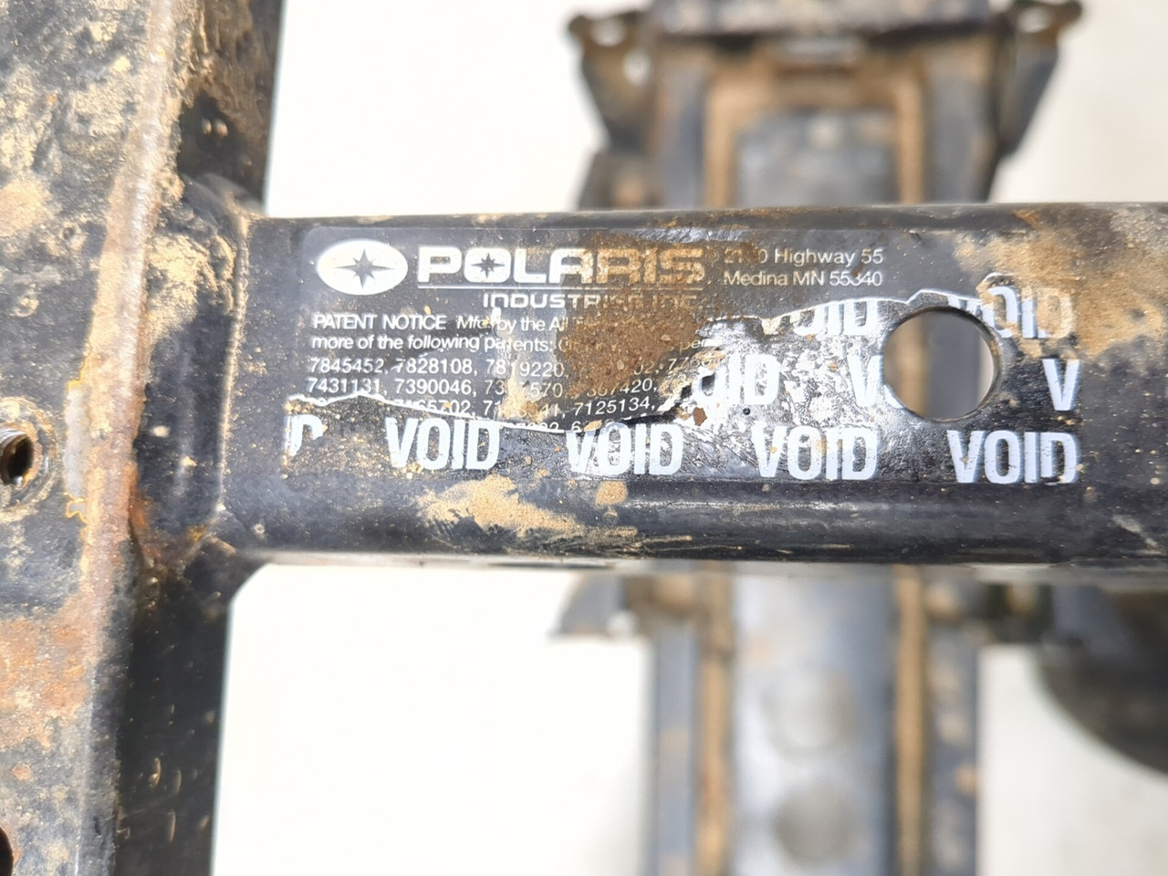 D -arts　ゼロ タイプ2 11-14 Polaris Sportsman 400 HO Rear Left Main Frame Chassis BOS