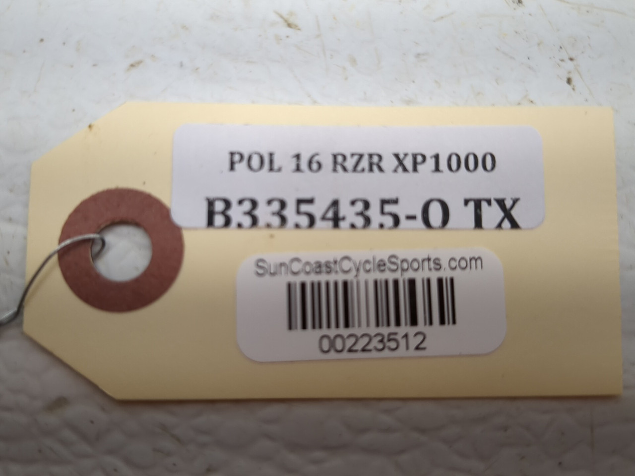 14-23 Polaris RZR XP 1000 WALKER EVANS Rear Left Shock Absorber