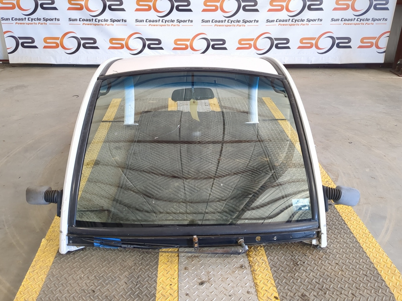 00-11 Polaris Gem Car Cart e2 e4 e6 e825 Top Roof & Windshield