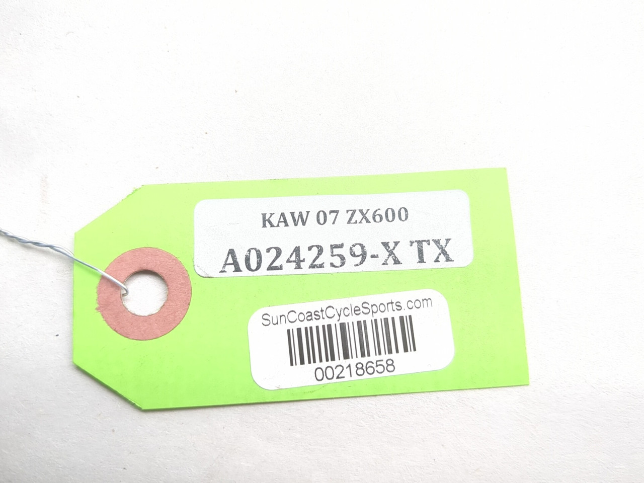 07-08 Kawasaki Ninja ZX600 ZX6R Front Left Right Mirror SCRATCHED