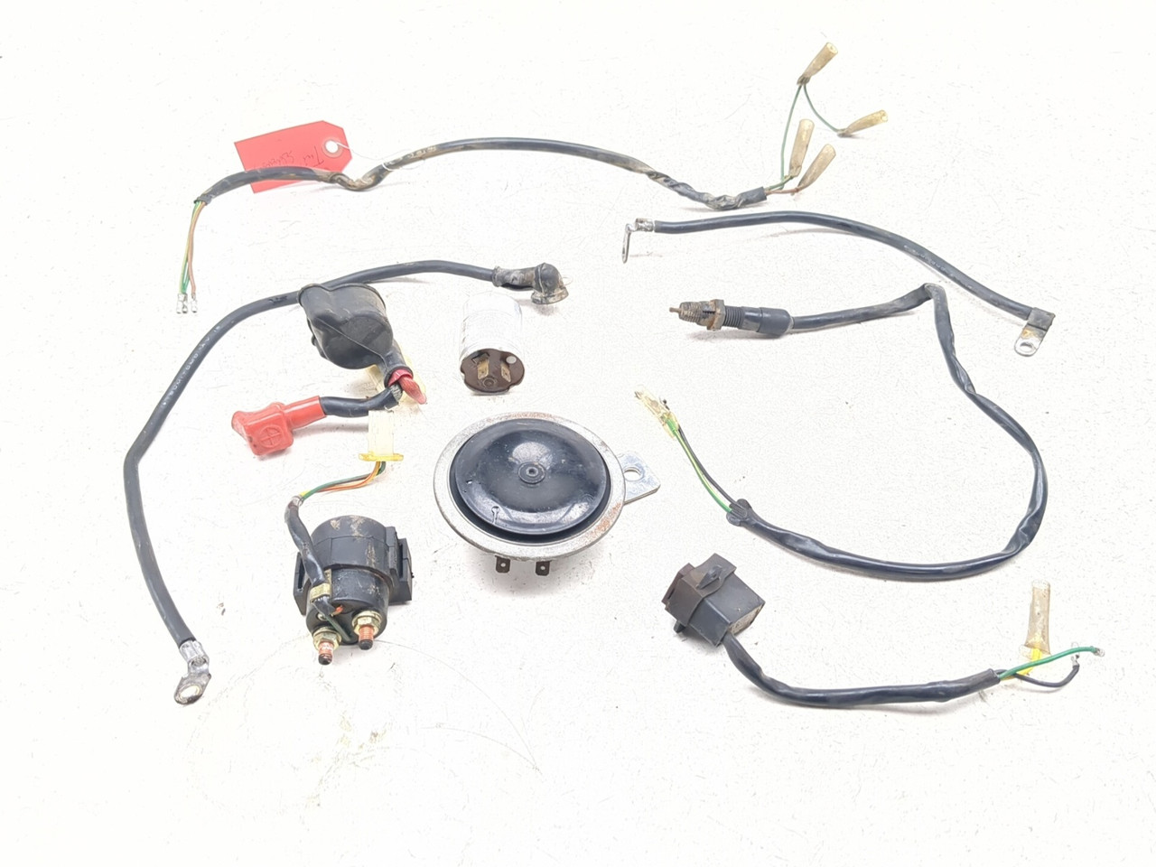 78-82 Honda CX500 Custom Starter Solenoid Horn Relay Cable Set