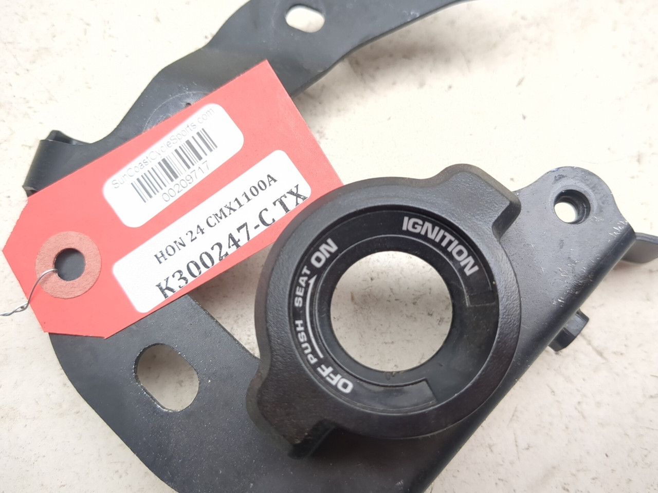 21-25 Honda Rebel 1100 CMX1100 Left Ignition Switch Bracket Button