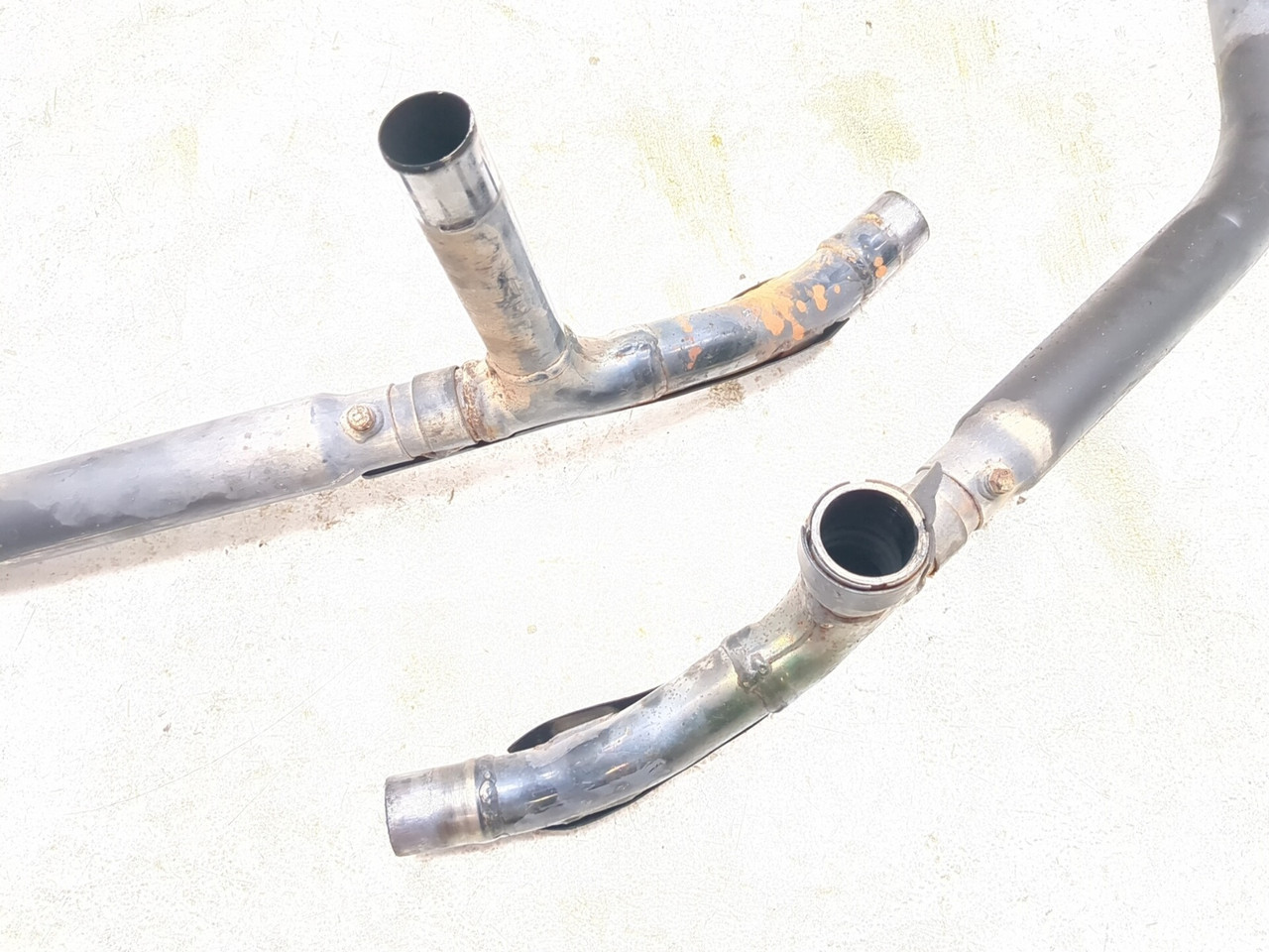 Ｎ 85-07 Yamaha VMAX 1200 VMX12 Front Exhaust Header Head Pipes Set
