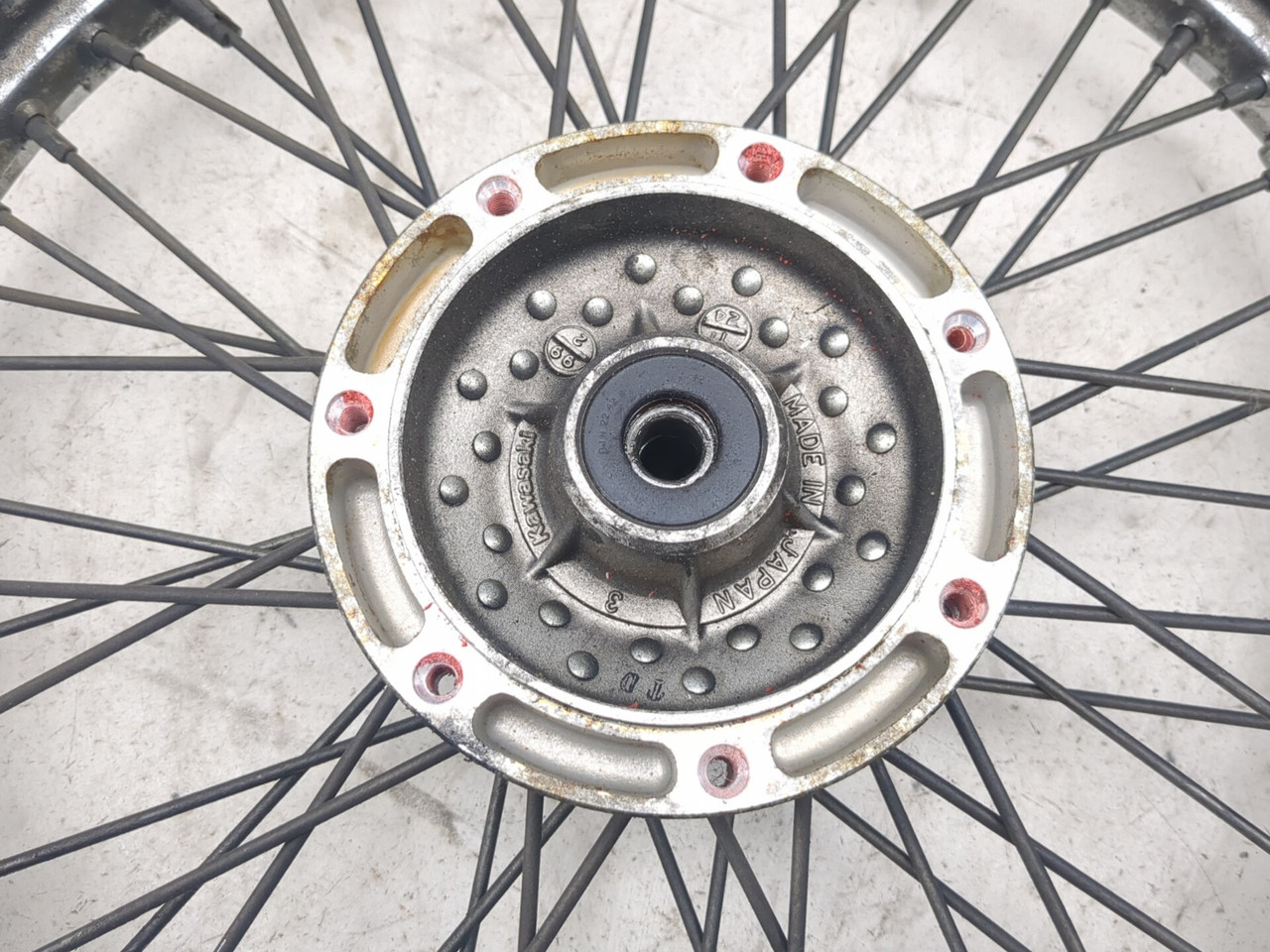 96-09 Kawasaki Vulcan 500 EN500C Front Wheel Rim STRAIGHT 19X2.15