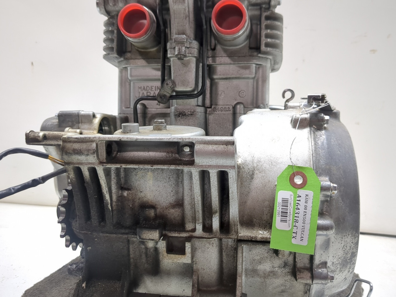 96-09 Kawasaki Vulcan 500 EN500C Engine Motor GUARANTEED