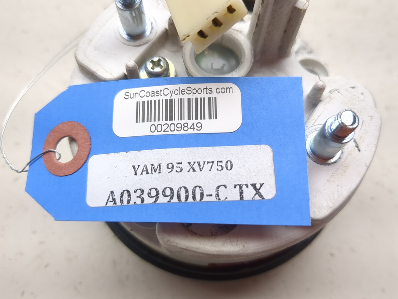 81-97 Yamaha Virago XV750 Front Tachometer Assembly Gauge Dash