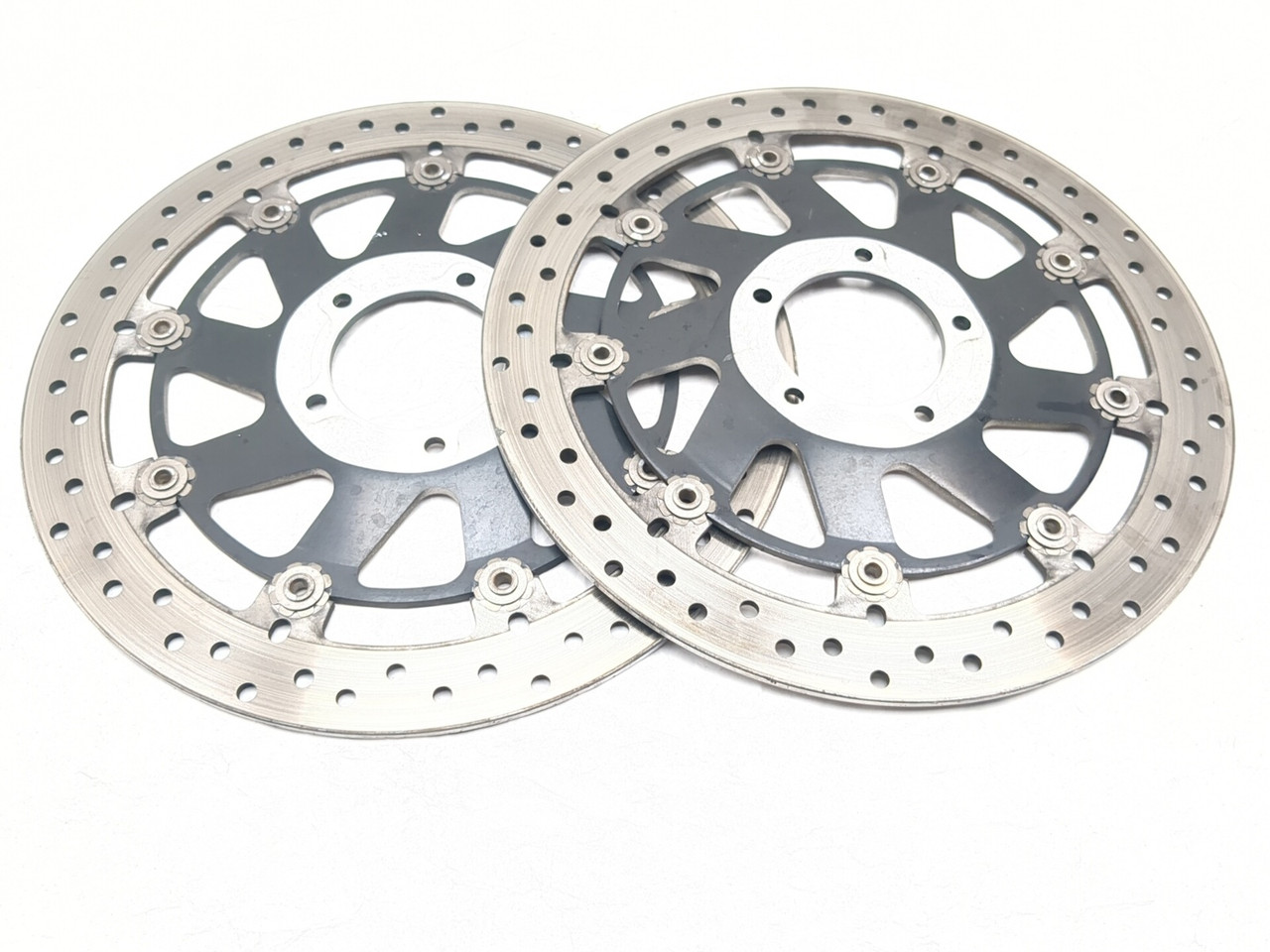 DUCATI 純正フロントディスク 49241011A 11-14 Ducati Diavel Left & Right Front Brake Rotors Disc 49241011A