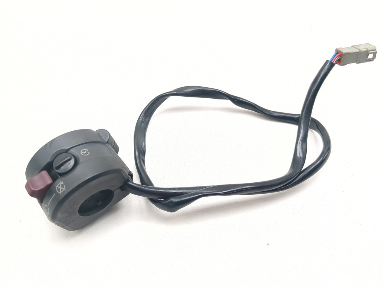 k. 11-14 Ducati Diavel Front Right Handlebar Start Stop Switch Button