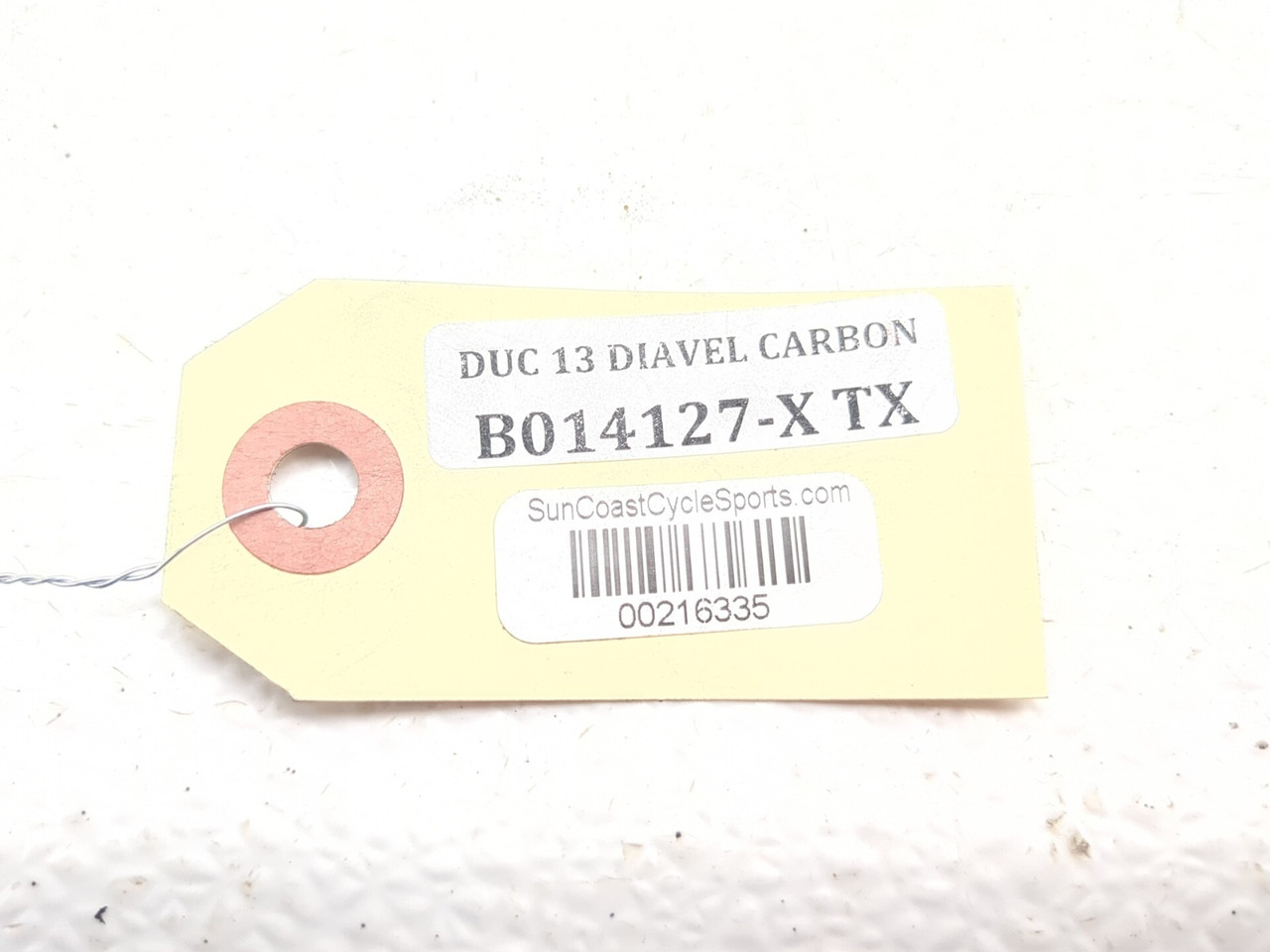11-14 Ducati Diavel Main Frame Chassis STRAIGHT CLN - Sun Coast