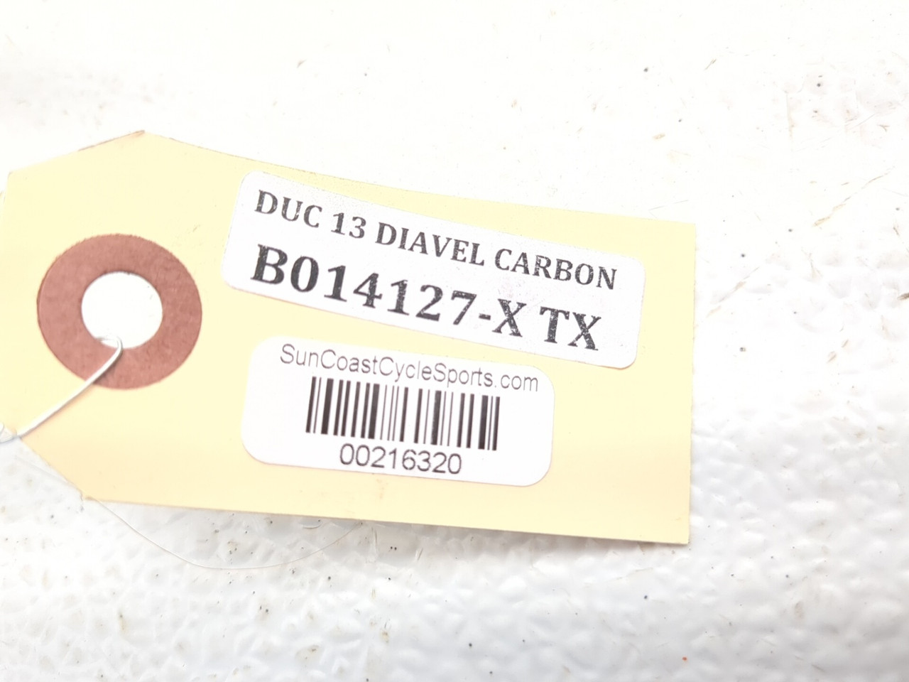 11-14 Ducati Diavel Intake Air Filter Cleaner Box 44211991B - Sun