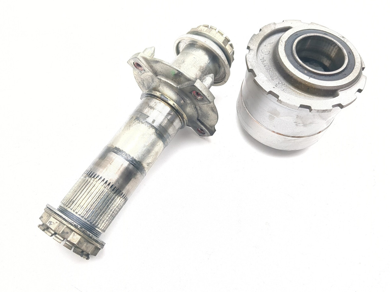 11-14 Ducati Diavel Rear Wheel Axle & Eccentric Hub - Sun Coast