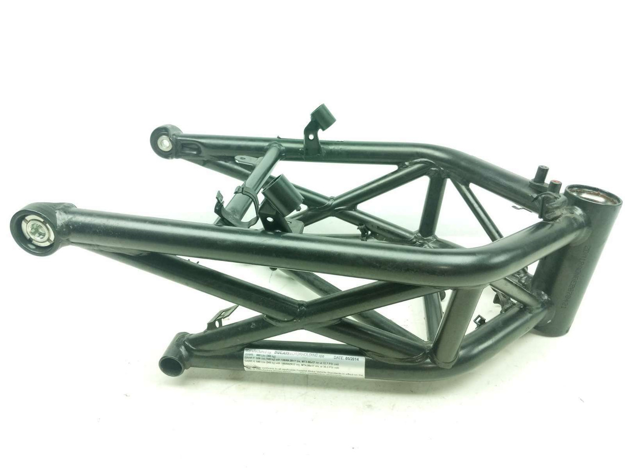 14 Ducati Monster 696 Main Frame Chassis STRAIGHT SLVG - Sun Coast