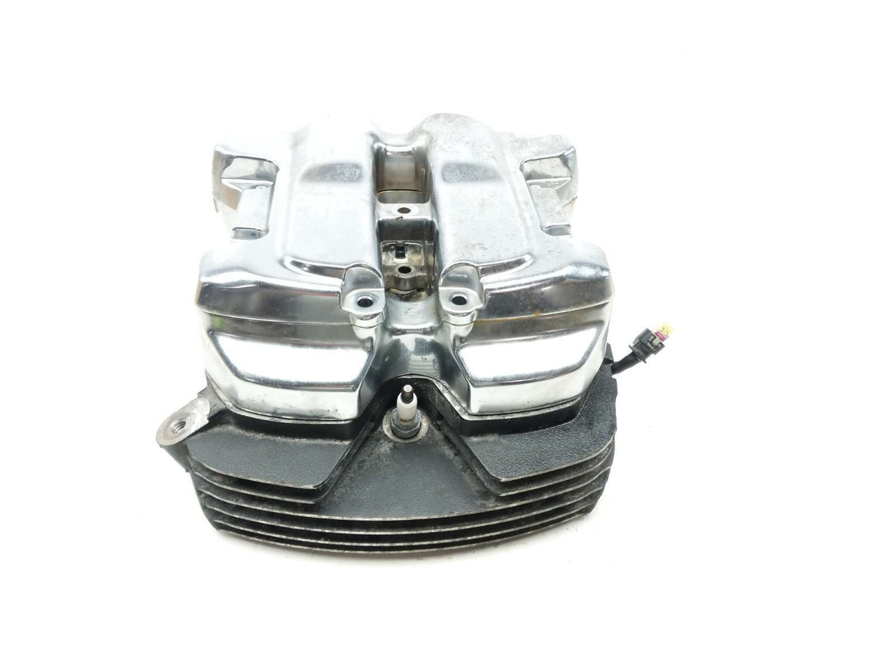 ブラック2 17-24 Harley FLHTCUTG Tri Glide Ultra Motor Engine Cylinder Head B