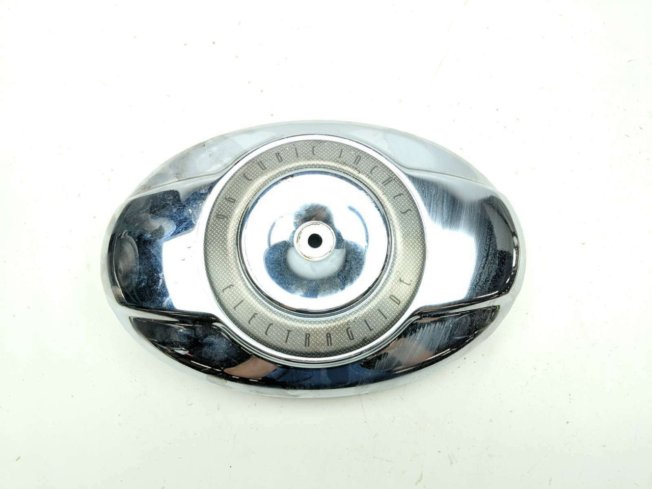 08 Harley Ultra Electra Glide FLHTCUI Airbox Filter Cover Chrome