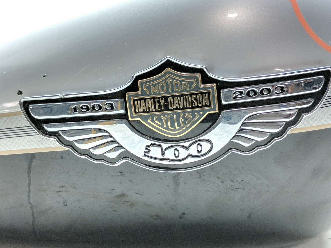 99-06 Harley Fat Boy FLSTFI 100th Anniversary Gas Fuel Tank Petrol
