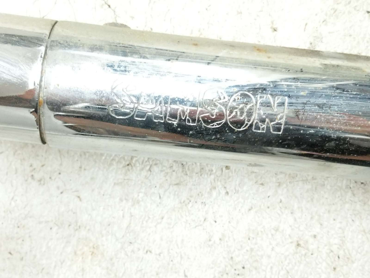02 Harley Davidson FLSTFI Fatboy SAMSON Exhaust Muffler Silencer