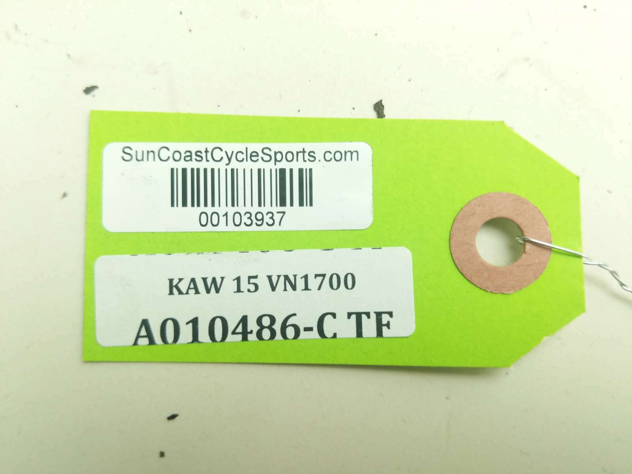 15 Kawasaki VN1700 Voyager 1700 Main Frame STRAIGHT SLVG - Sun