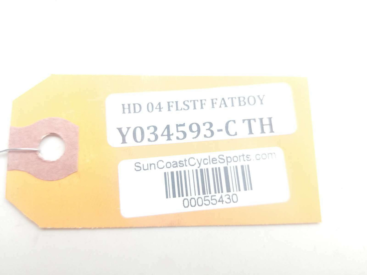 04 Harley Davidson Fat Boy FLSTF Shift Link Linkage Cover Panel