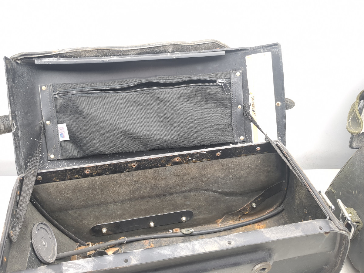 96-01 Yamaha XVZ1300 Royal Star Saddle Bag Luggage Case - Sun