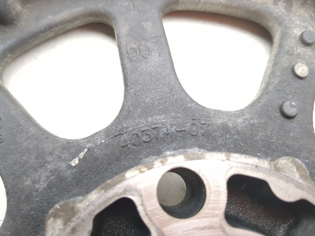 07-13 Harley FXDB Dyna Street Bob Rear Wheel Cush Drive Belt Hub