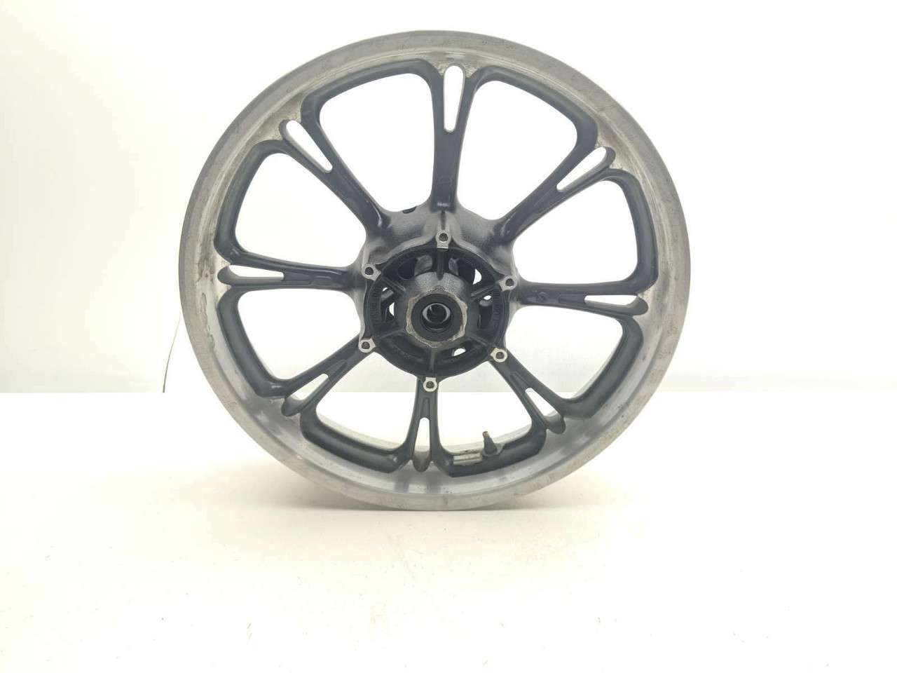 09-17 Yamaha Midnight Star XVS950 Front Wheel Rim 18x3.50 STRAIGHT