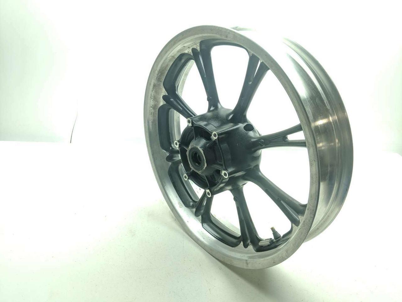 09-17 Yamaha Midnight Star XVS950 Front Wheel Rim 18x3.50 STRAIGHT