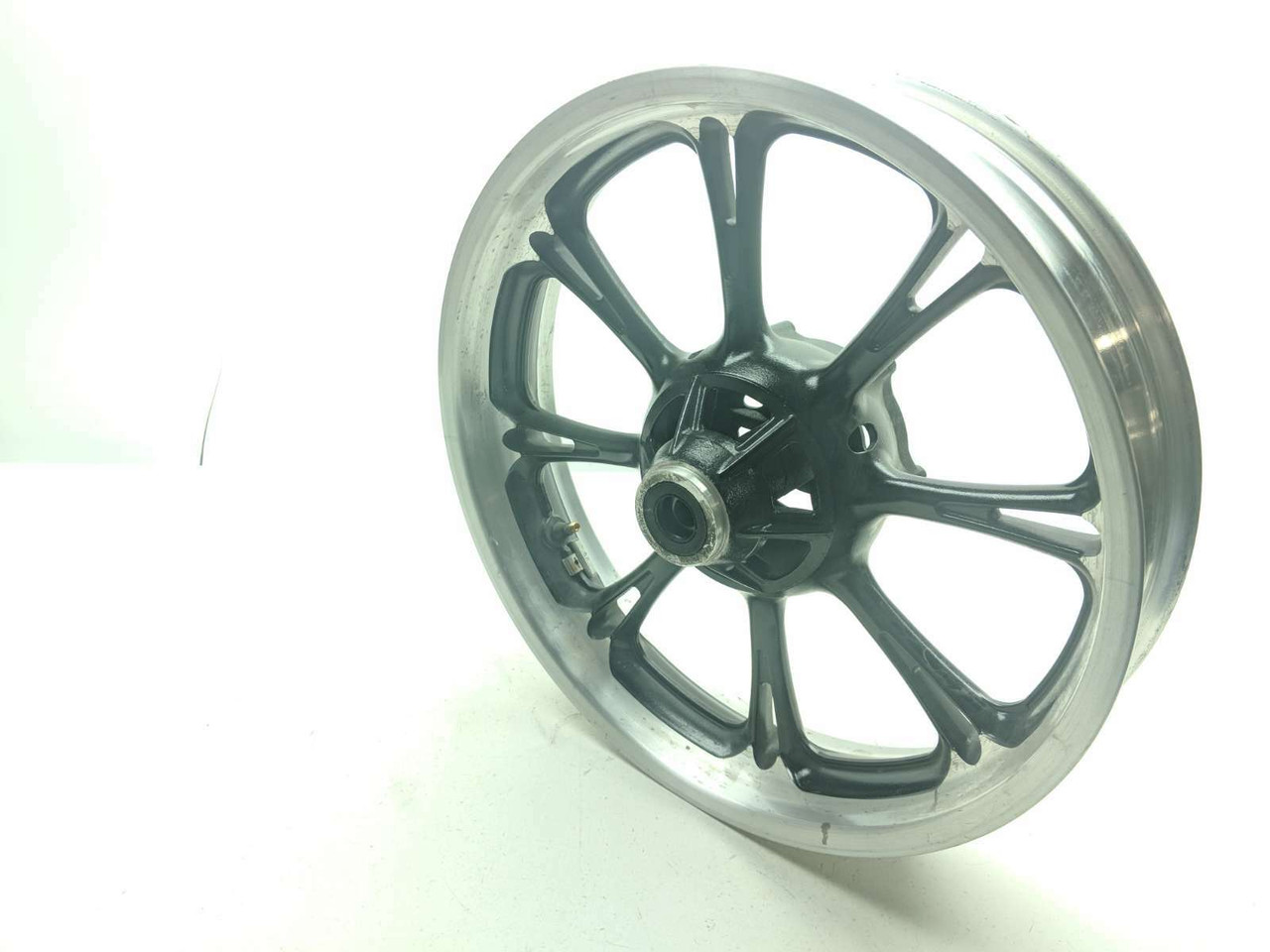 09-17 Yamaha Midnight Star XVS950 Front Wheel Rim 18x3.50 STRAIGHT