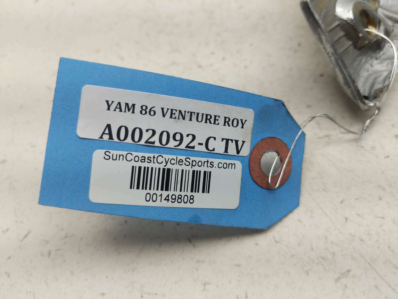 86-93 Yamaha Venture Royale XVZ1300 Windshield Chrome Trim Fairing