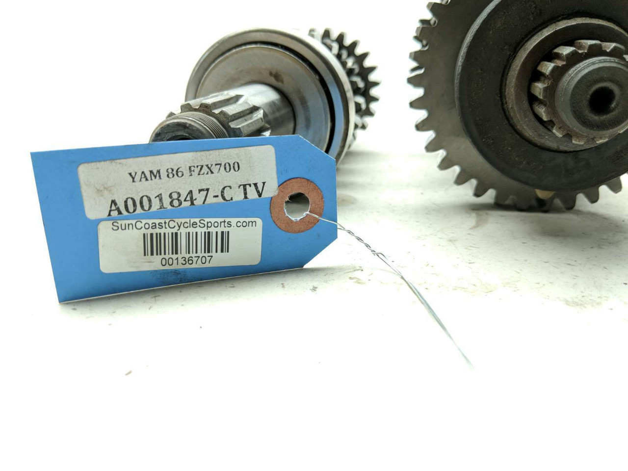86 87 Yamaha Fazer 700 FZX700 Engine Motor Transmission Gears
