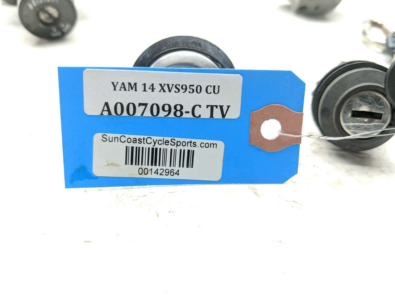 09-17 Yamaha Bolt XVS950 CU Lock Set Ignition Switch Helmet No Key