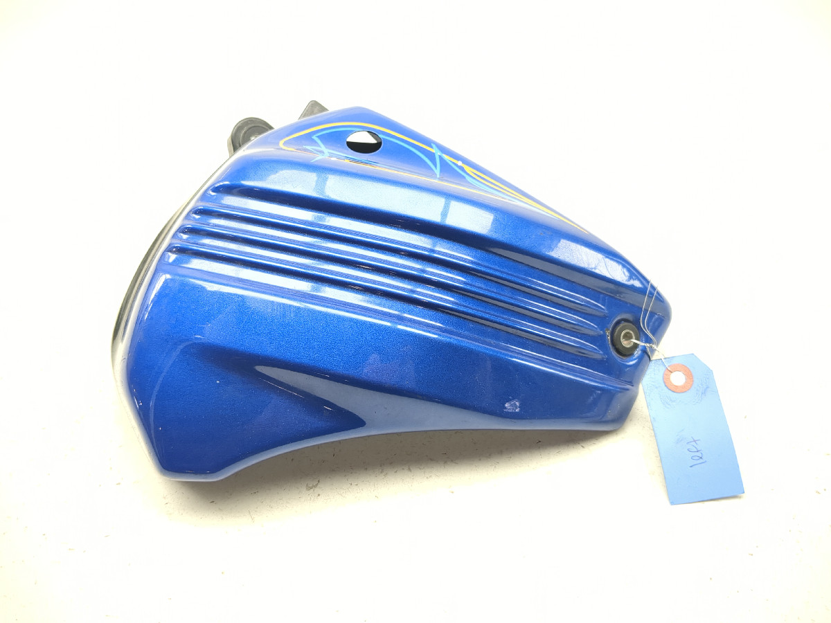 08-17 Yamaha Raider XV1900 CU Left Side Lower Seat Cover Panel