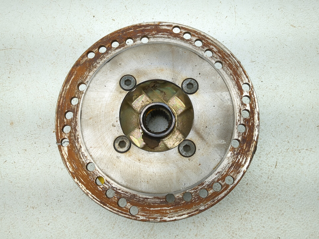 22-25 Aodes Odes Junglecross 800 Front Left Wheel Hub & Brake