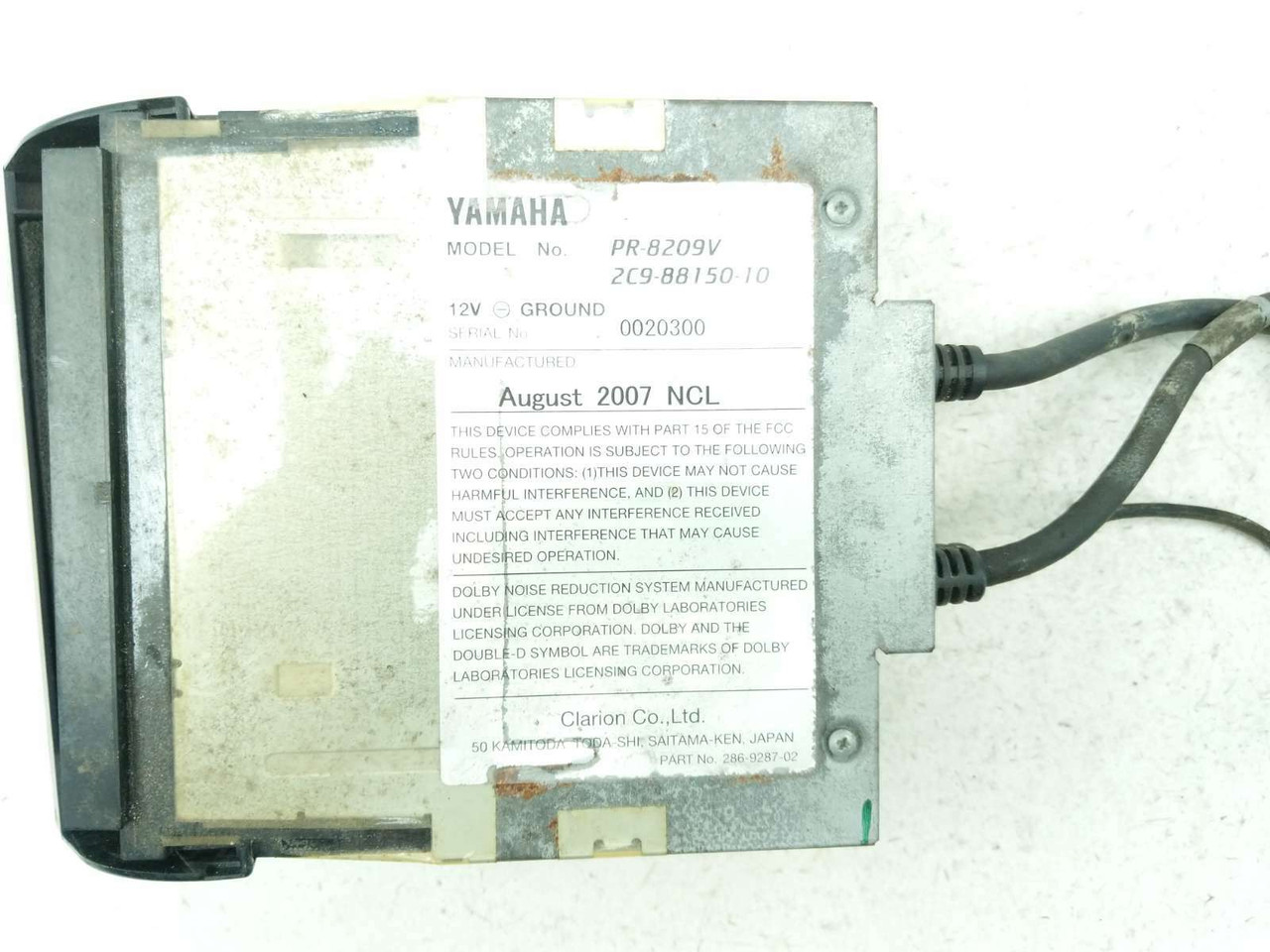 99-13 Yamaha XVZ1300 Royal Star Venture Radio Cassette Tape Deck