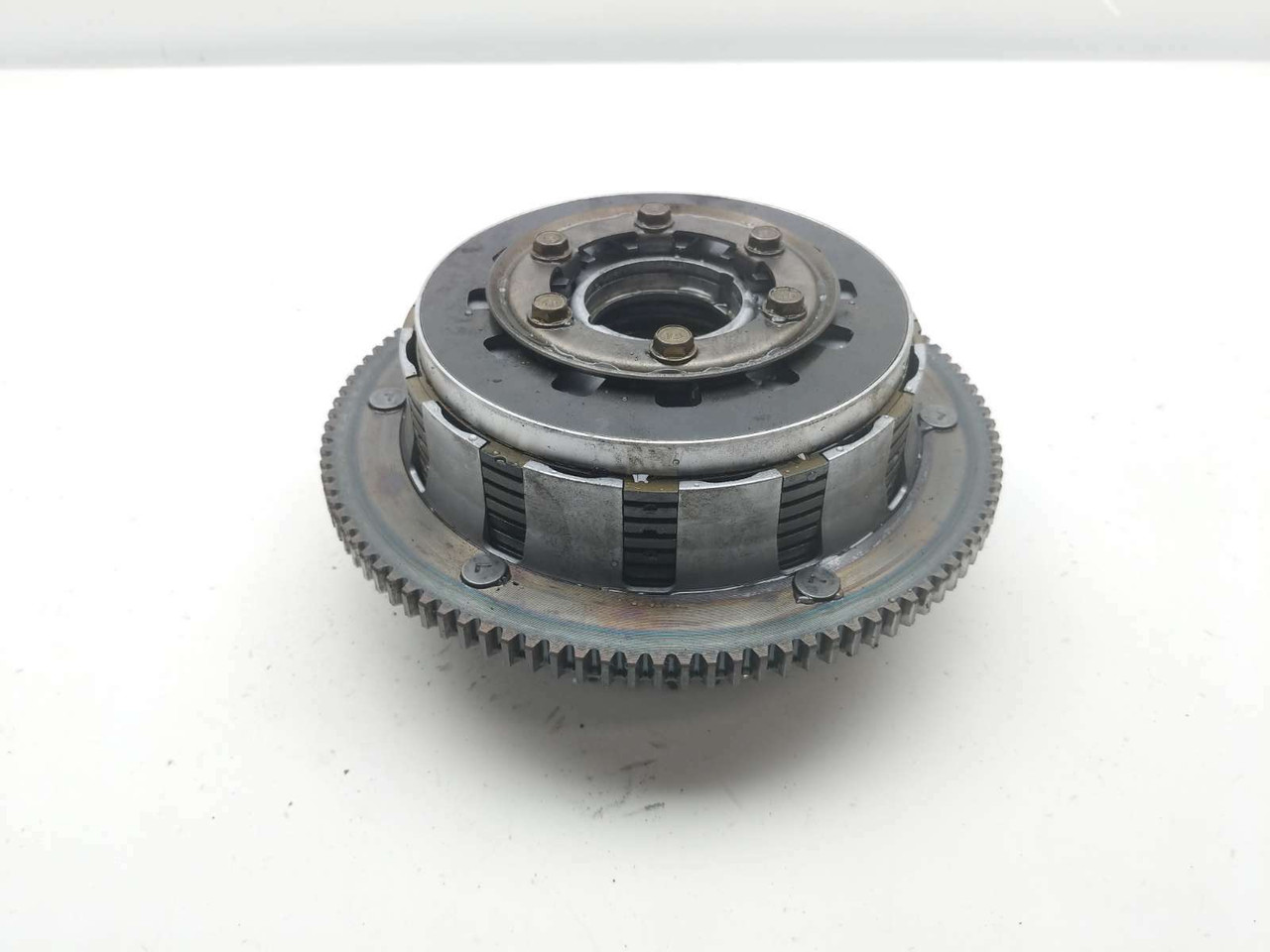 05 Harley Davidson FXDLI Dyna Low Rider Clutch Basket With Plates
