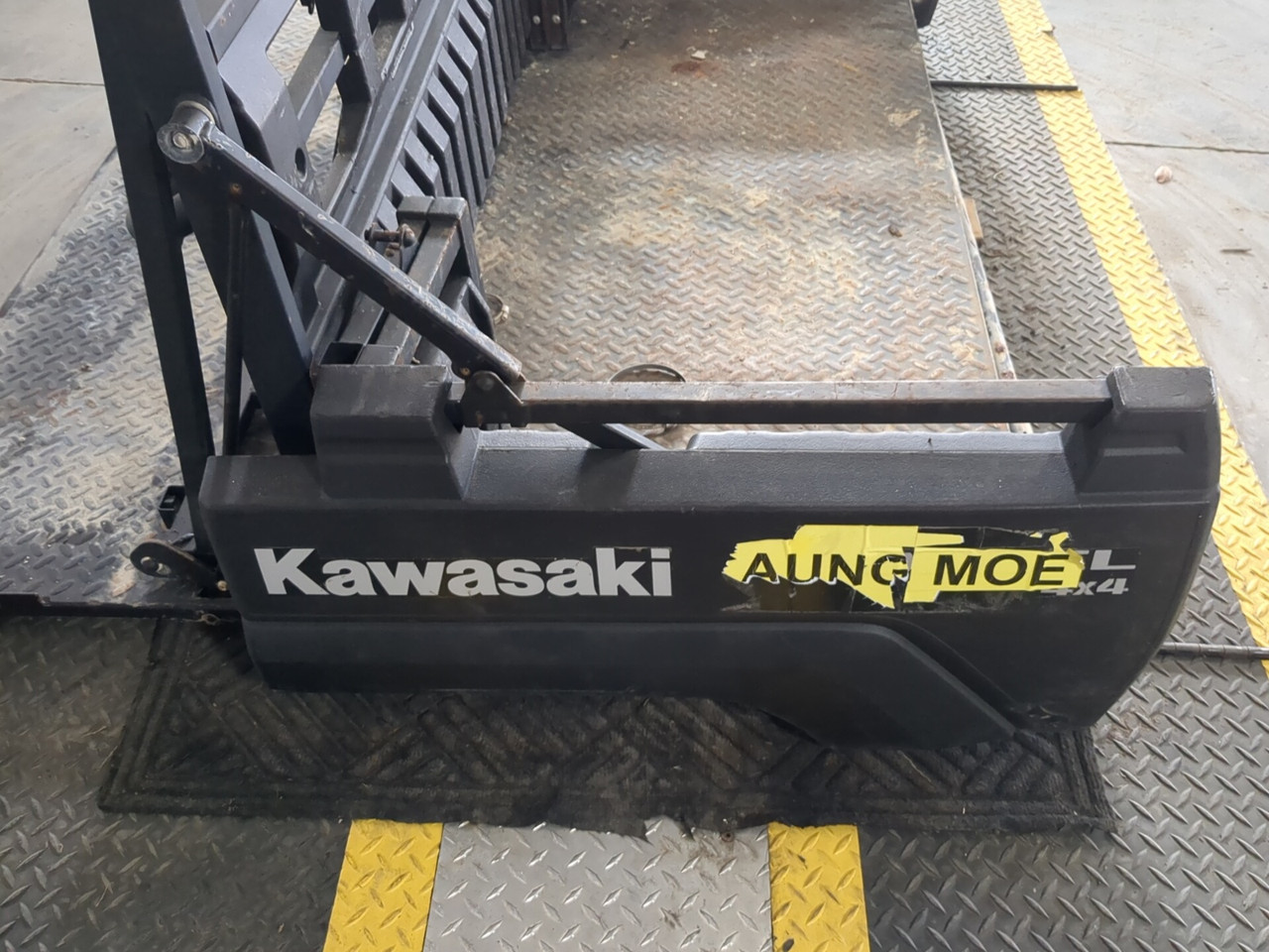 16-25 Kawasaki Mule Pro DXT KAF1000 Rear Cargo Bed Assembly - Sun