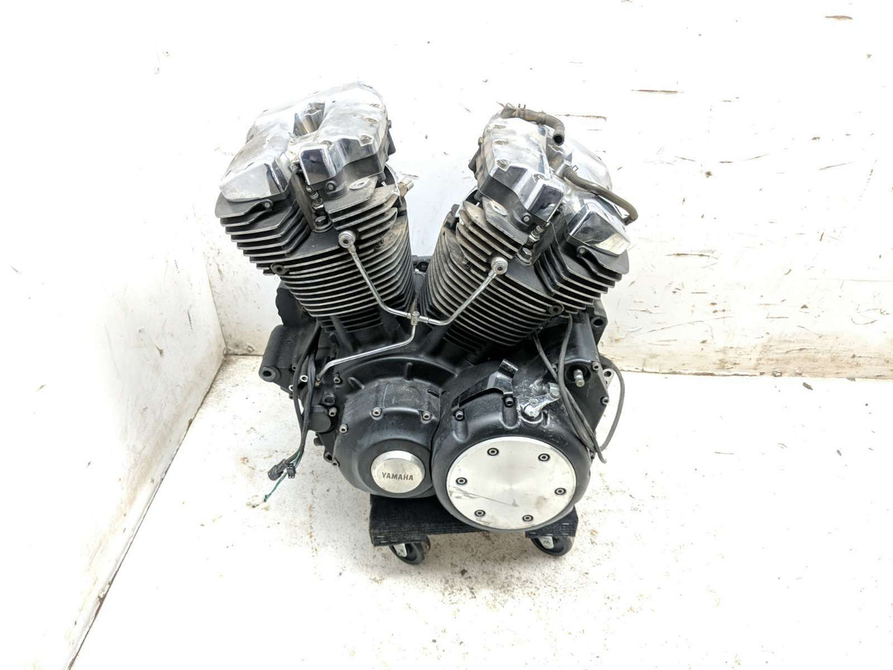 ロードスター1700 09 Yamaha Road Star Warrior XV1700 PC Engine Motor 23.3k Miles