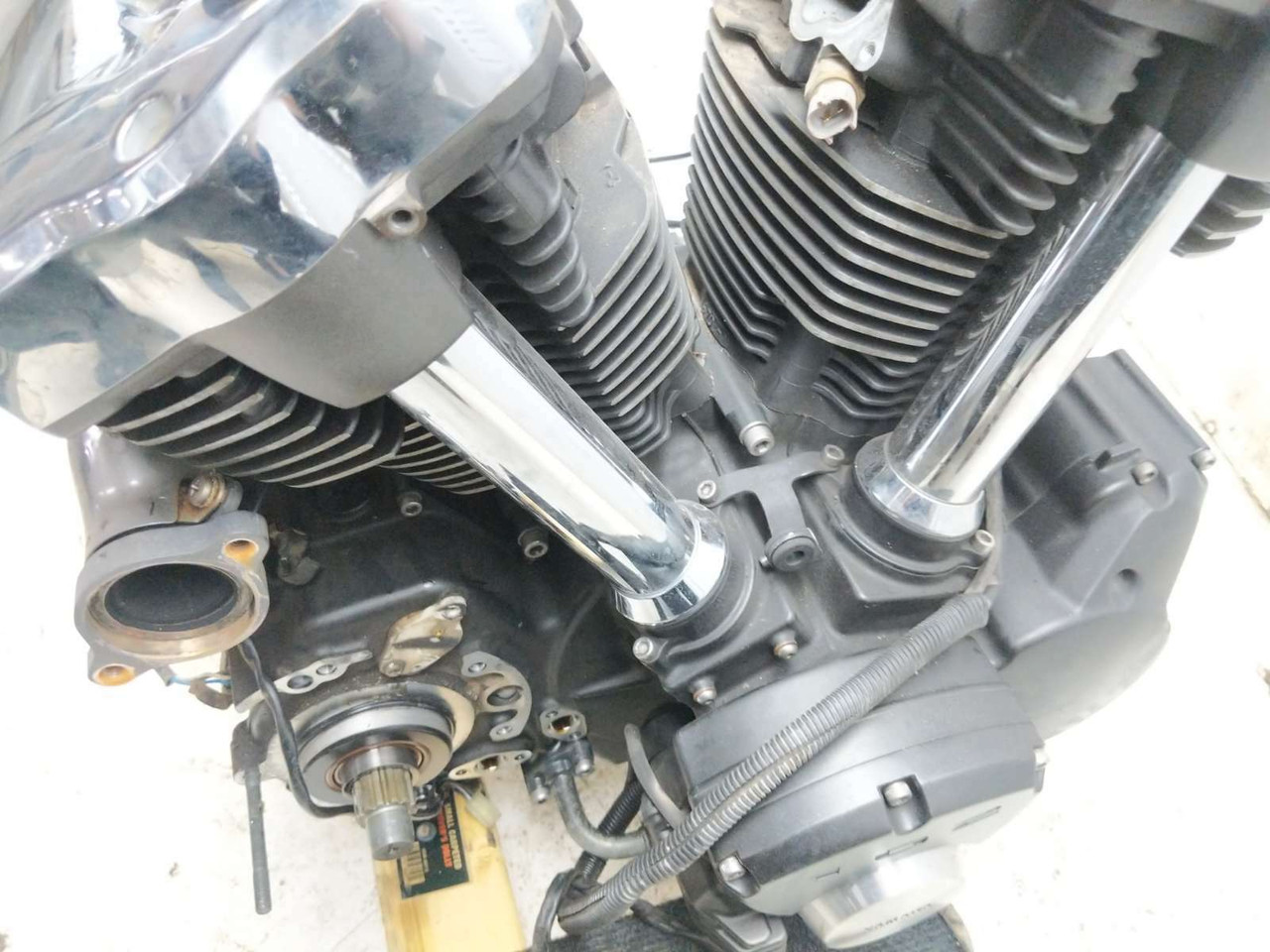 09 Yamaha Road Star Warrior XV1700 PC Engine Motor 23.3k Miles
