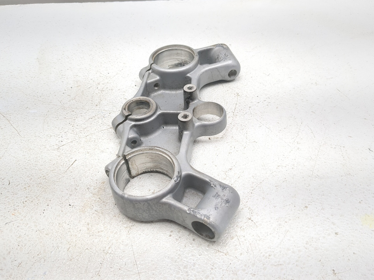 04-10 Buell Lightning XB12S Front Upper Triple Tree Top Yoke Stem