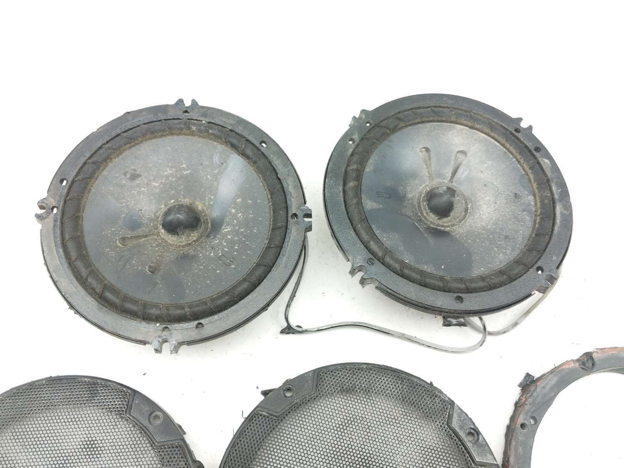 08-17 Yamaha Raider XV1900 CU Kicker Audio Speakers W/ Covers And