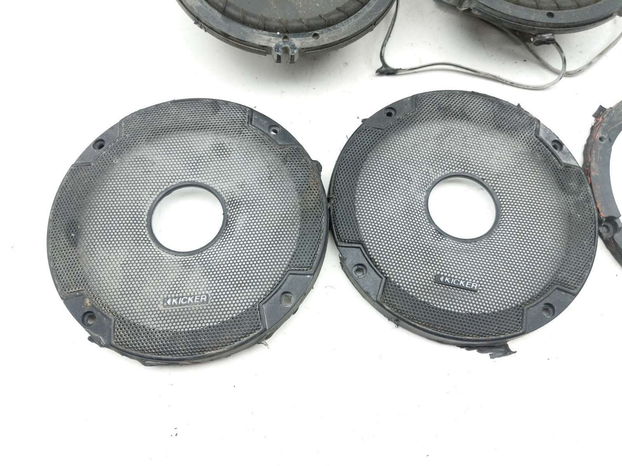 08-17 Yamaha Raider XV1900 CU Kicker Audio Speakers W/ Covers And