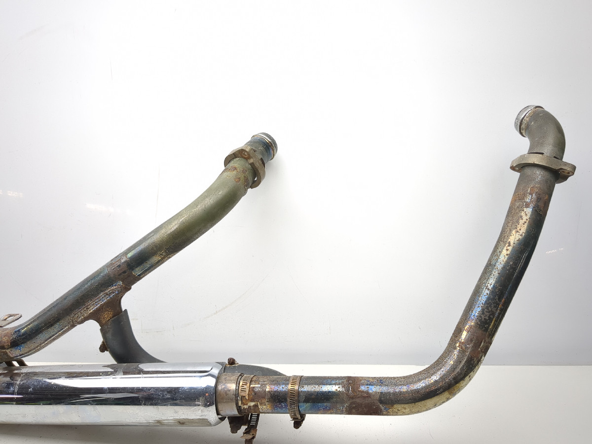 07-13 Harley FXDB Dyna Street Bob PYTHON Full Exhaust Header Pipe