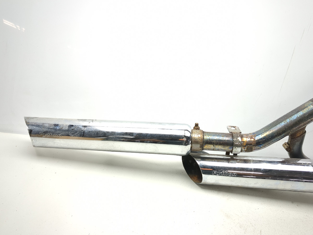 07-13 Harley FXDB Dyna Street Bob PYTHON Full Exhaust Header Pipe
